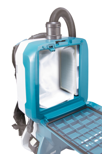 Makita Akku-Rucksackstaubsauger LXT 2x 18V